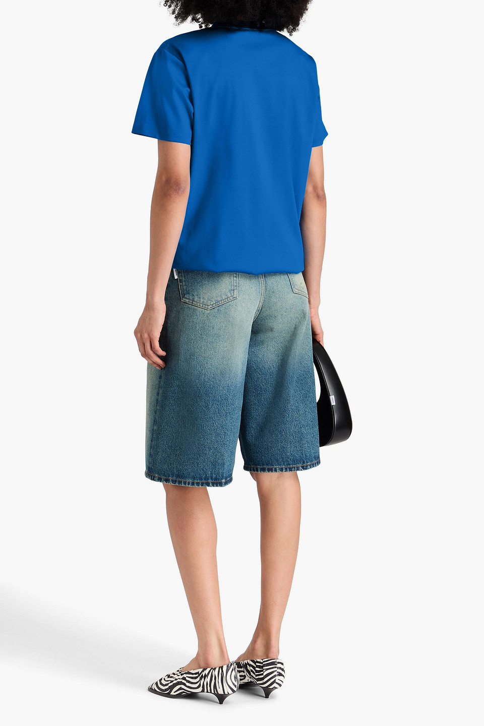 PROENZA SCHOULER COTTON-JERSEY T-SHIRT