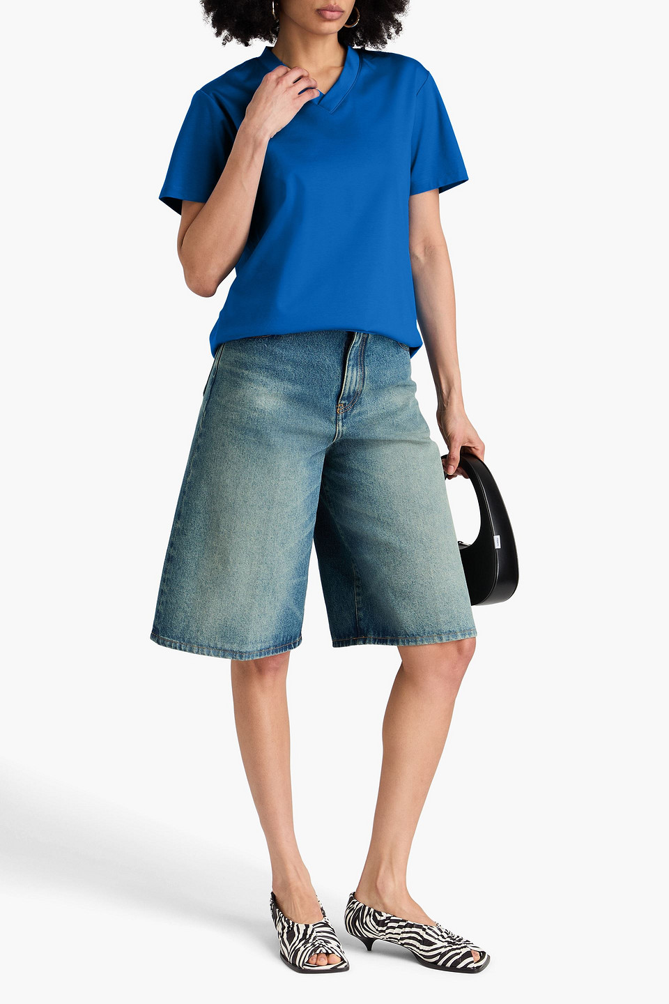 PROENZA SCHOULER COTTON-JERSEY T-SHIRT