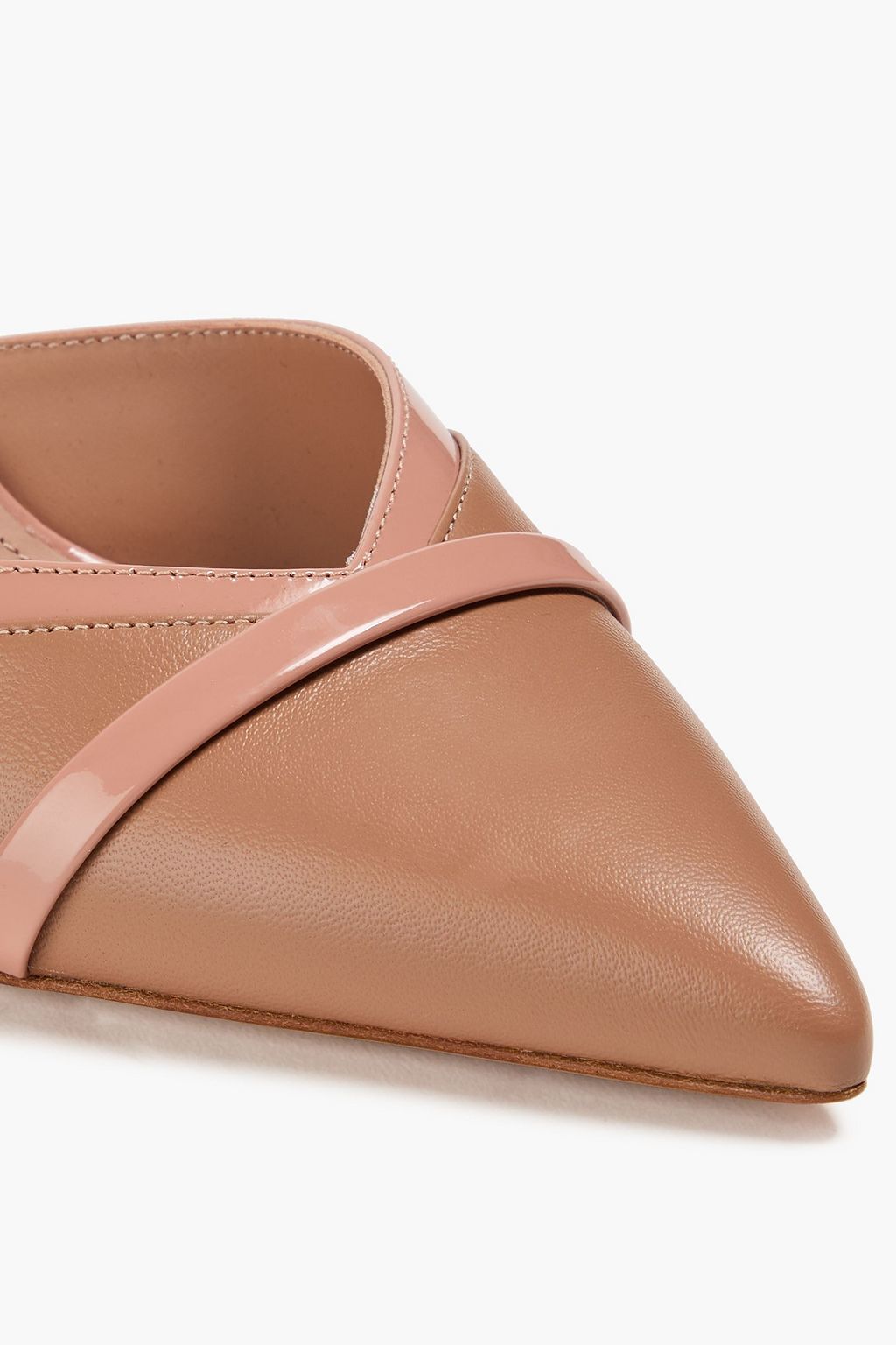 MALONE SOULIERS حذاء ميول Jil من الجلد بلونين