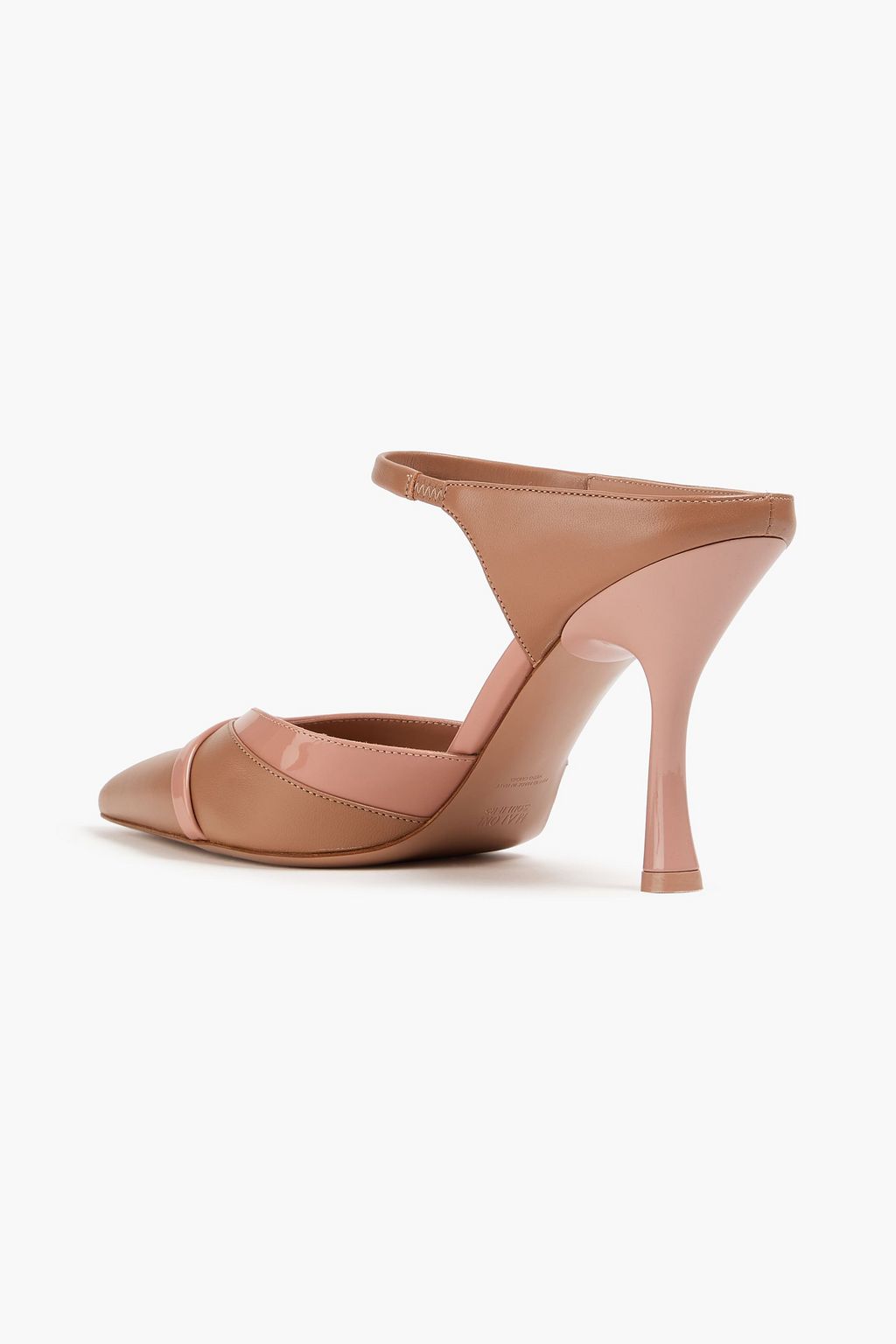 MALONE SOULIERS حذاء ميول Jil من الجلد بلونين