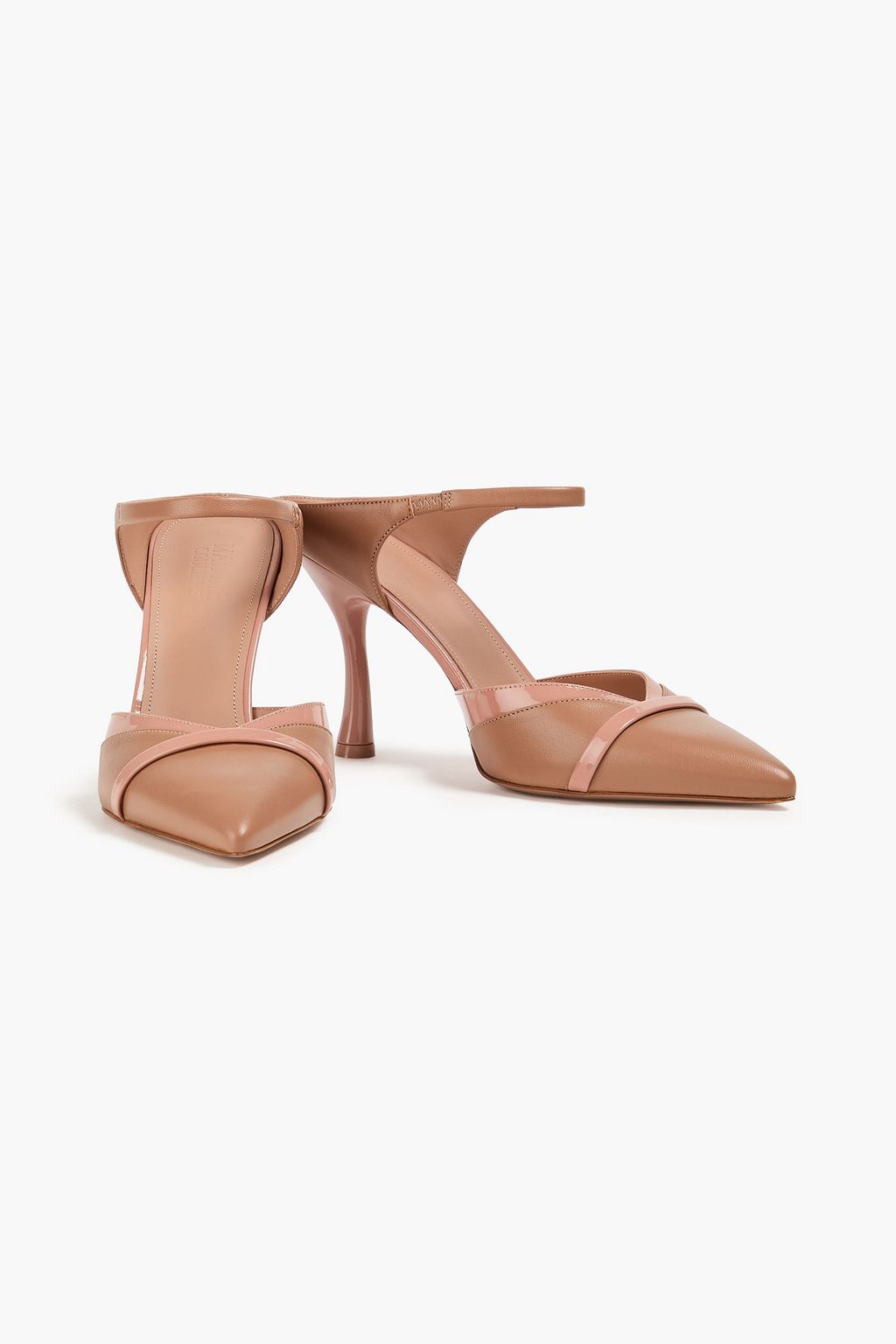 MALONE SOULIERS حذاء ميول Jil من الجلد بلونين