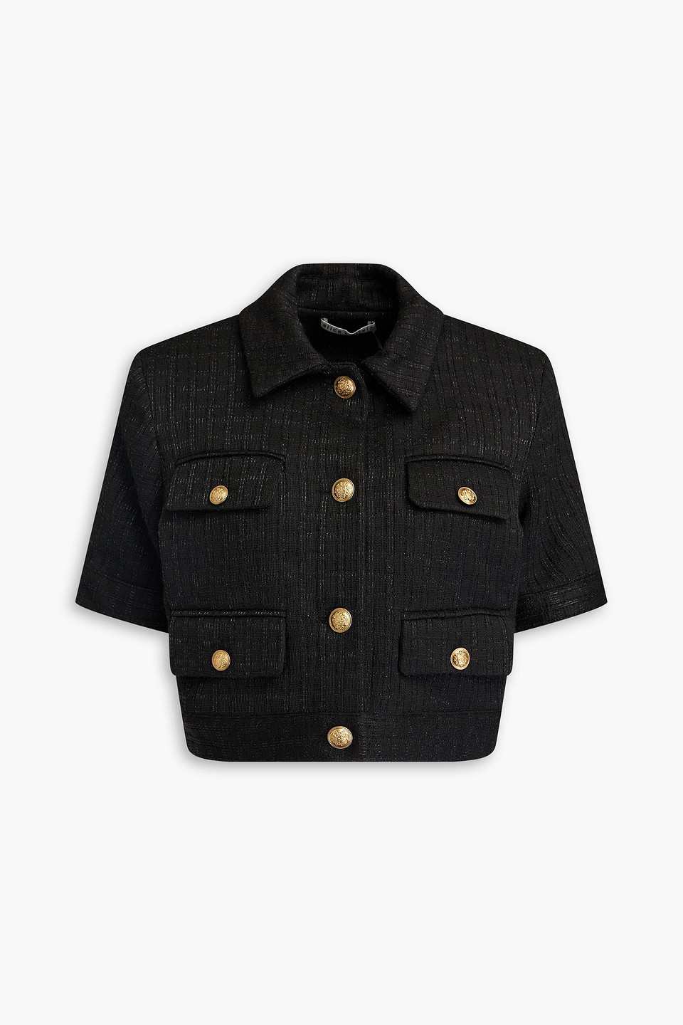 Alice And Olivia Elle Jacket In Black