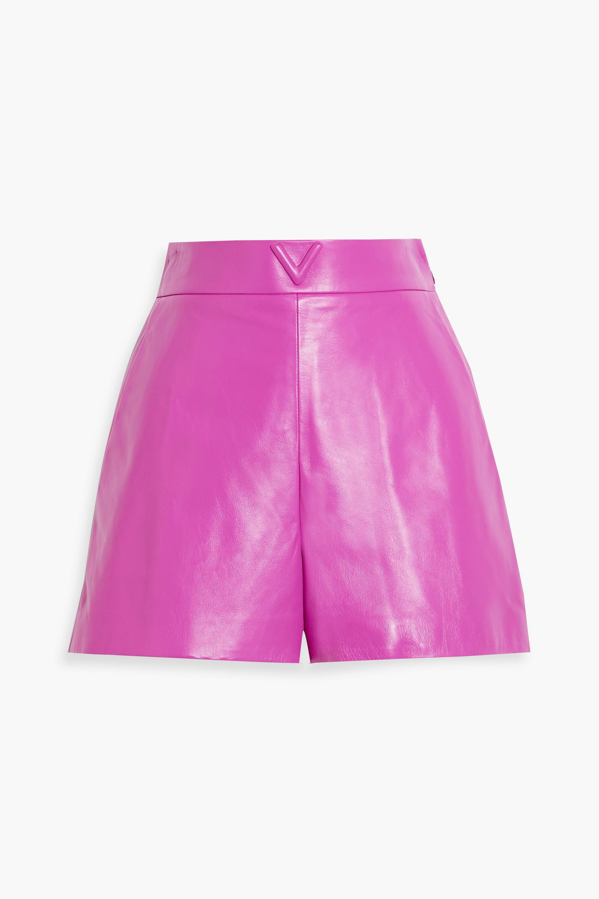 Valentino Garavani Leather shorts