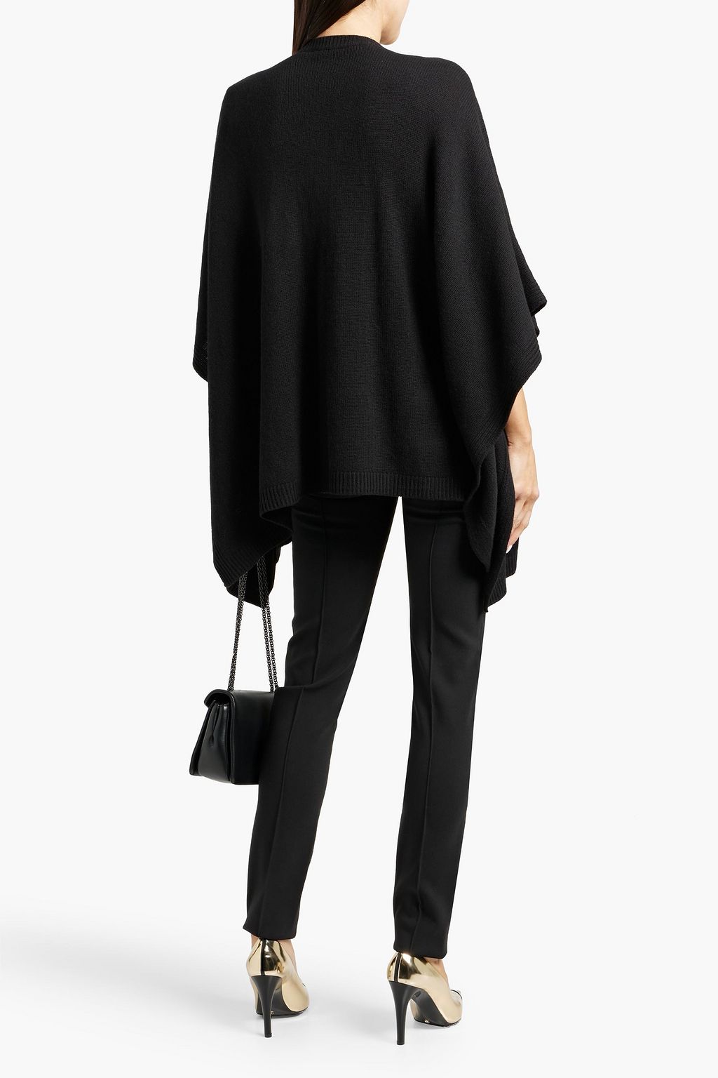 VALENTINO GARAVANI Embellished cashmere cape