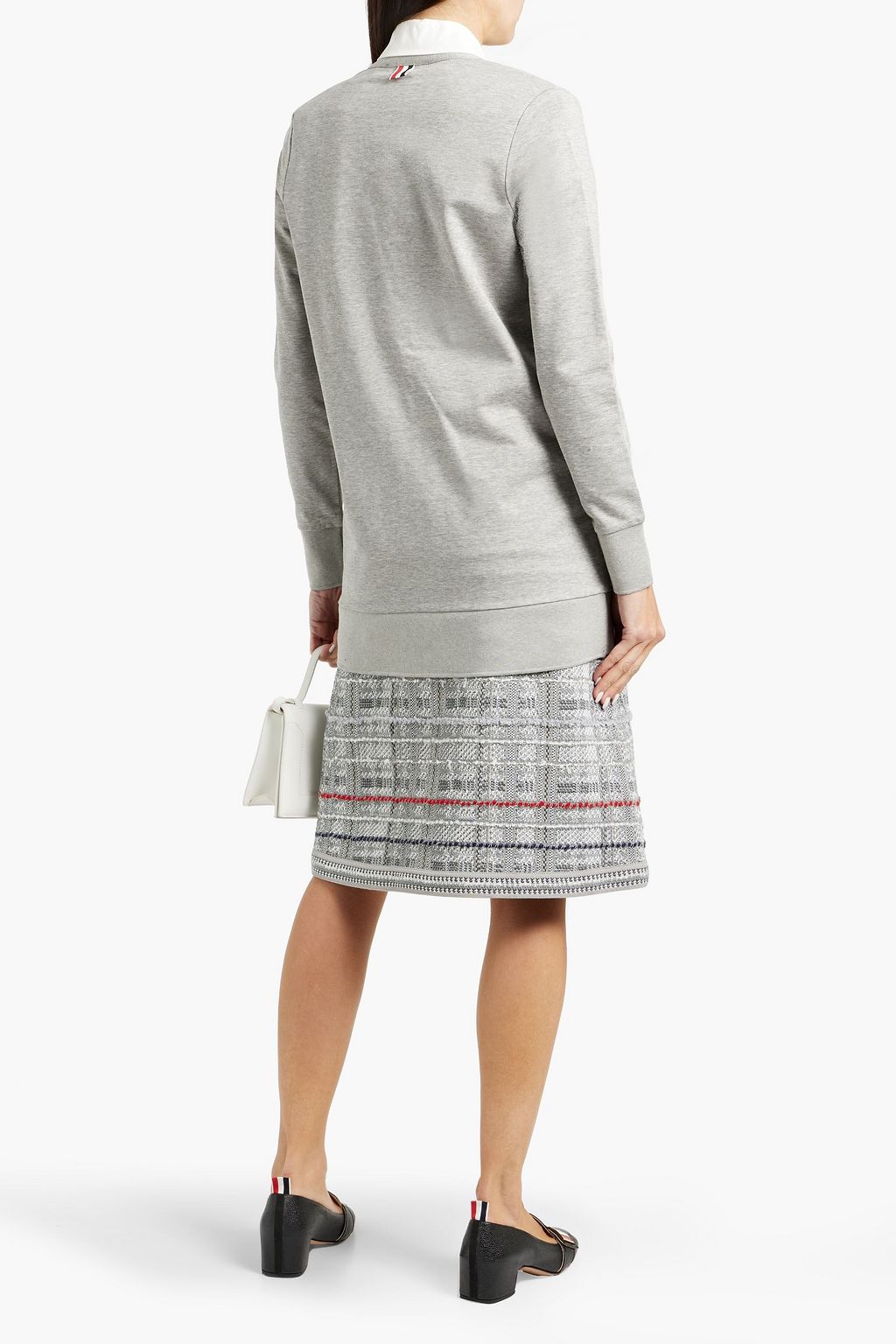 THOM BROWNE Cotton-jersey cardigan