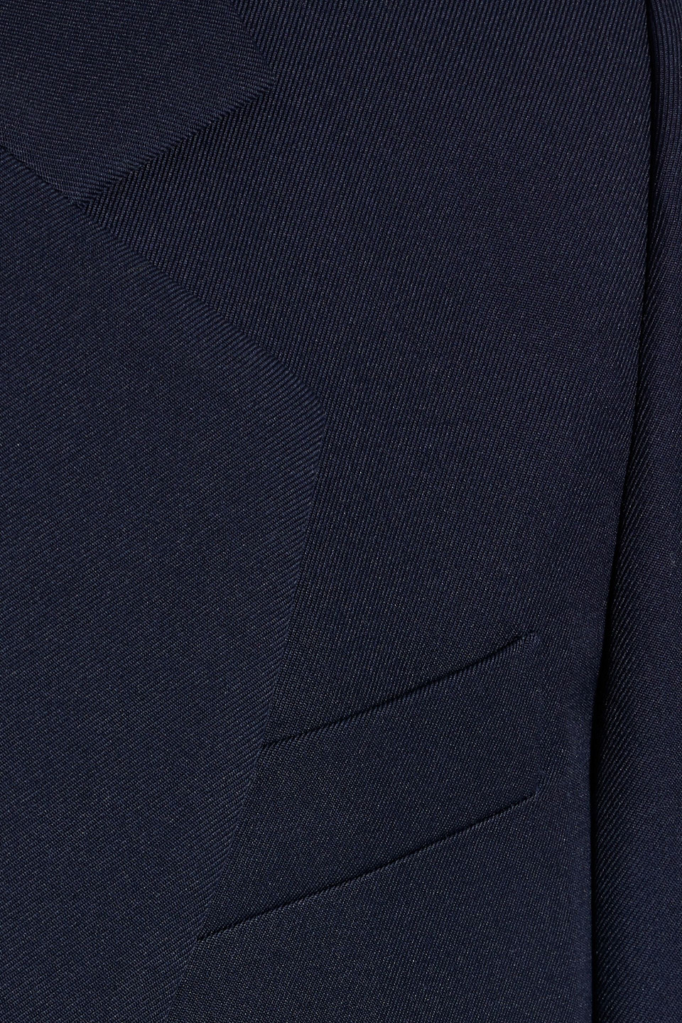 Acne Studios Wool-twill Blazer In Blue