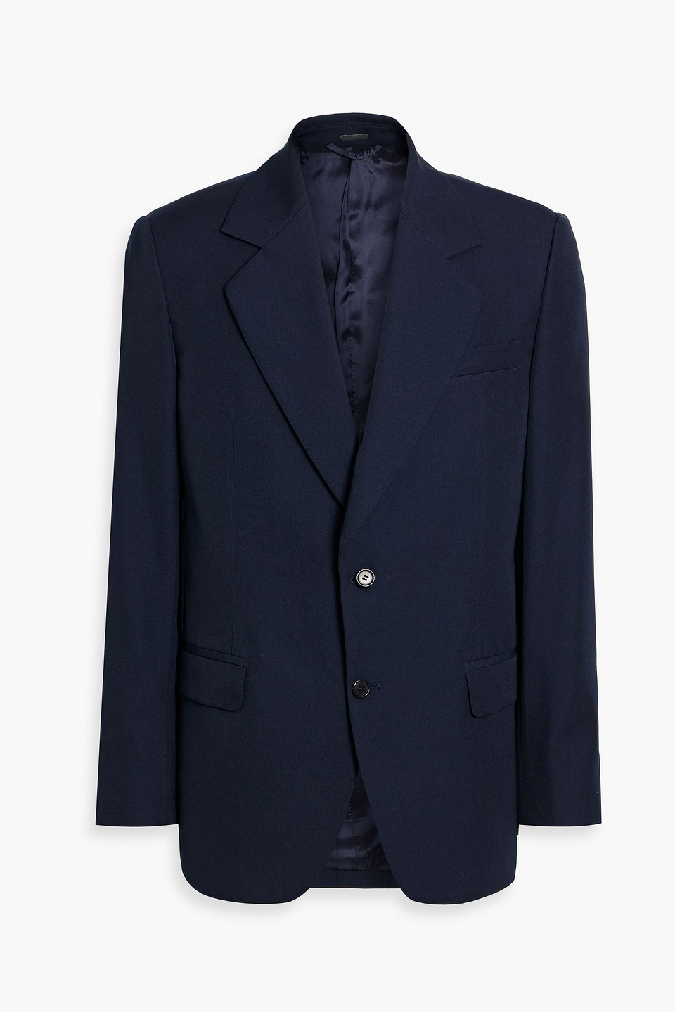 Acne Studios Wool-twill Blazer In Blue