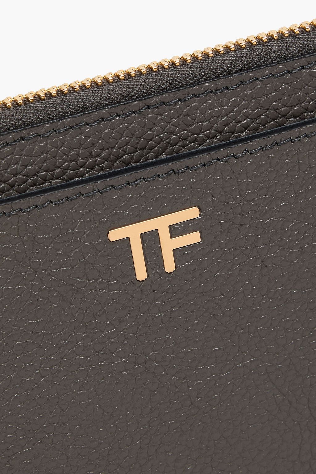 TOM FORD 페블 가죽 지갑