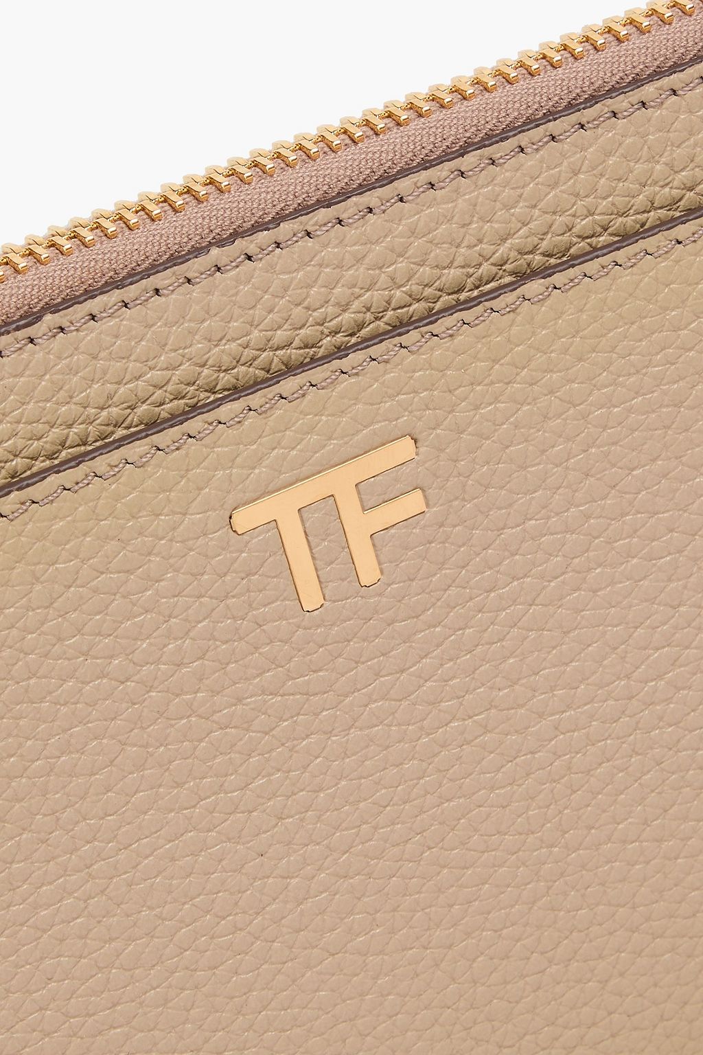 TOM FORD 페블 가죽 지갑