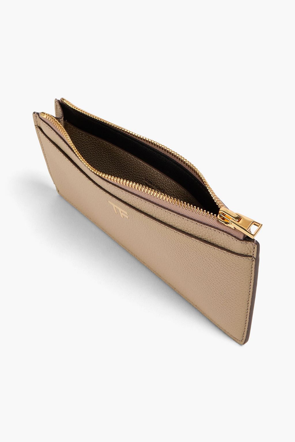 TOM FORD 페블 가죽 지갑