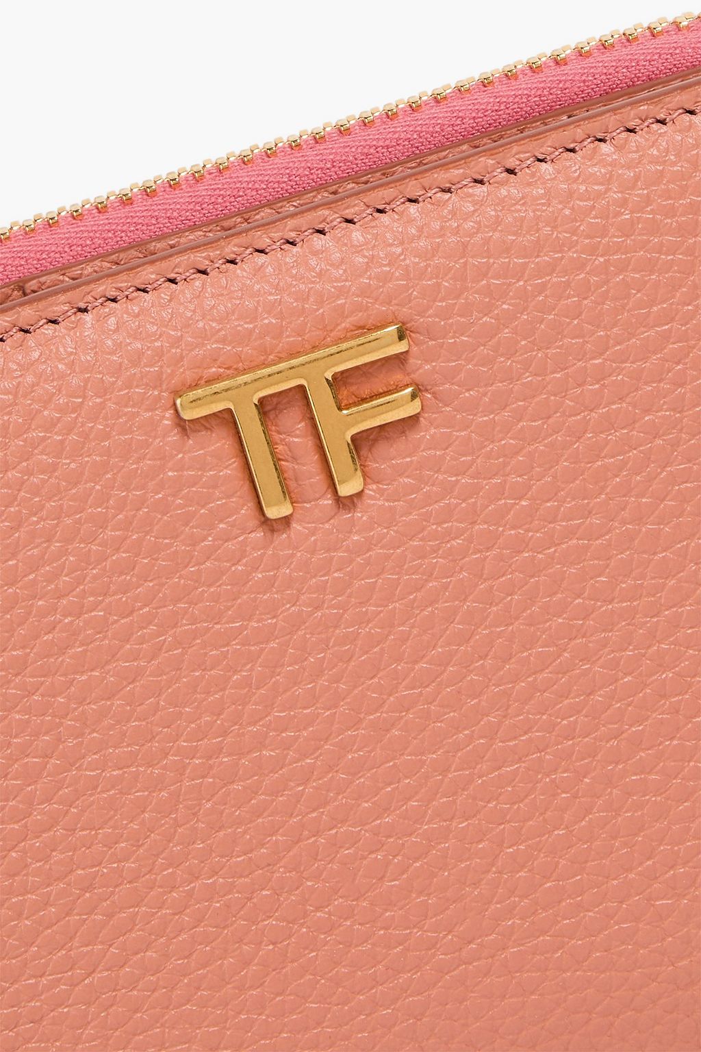 TOM FORD 페블 가죽 지갑