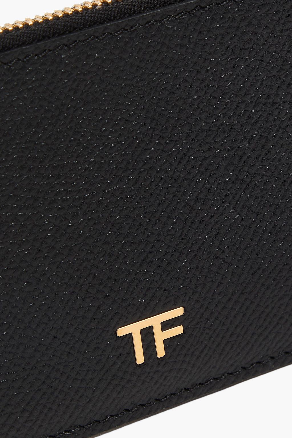 TOM FORD 페블 가죽 카드홀더