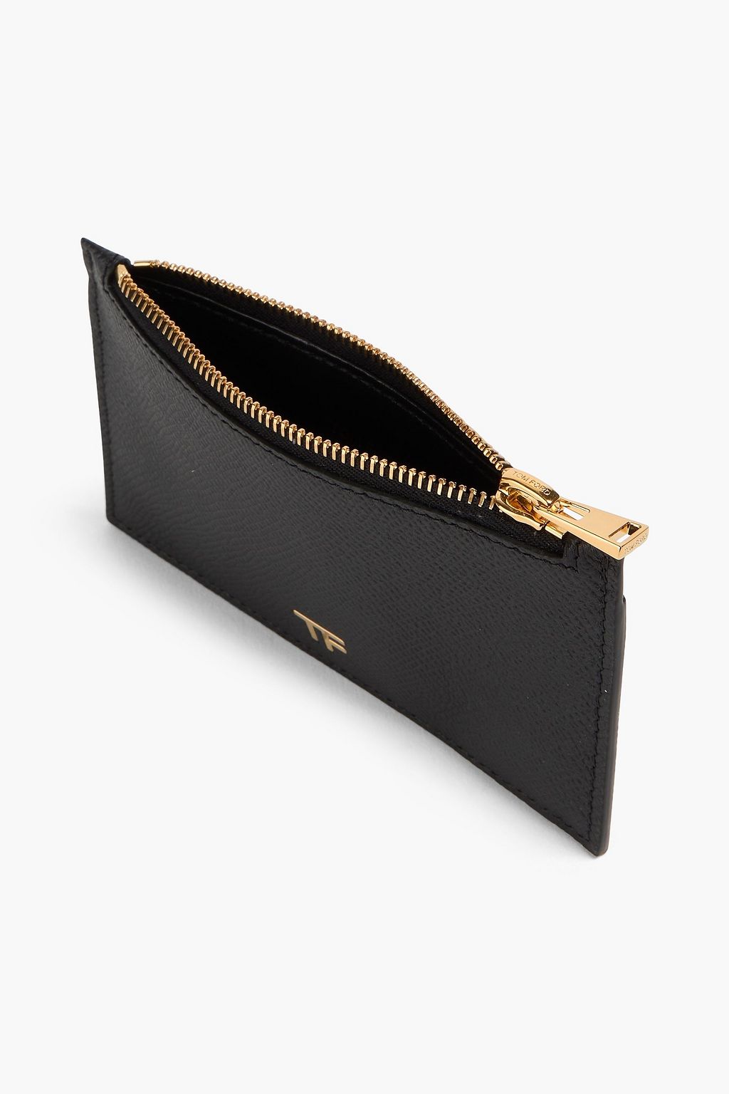 TOM FORD 페블 가죽 카드홀더