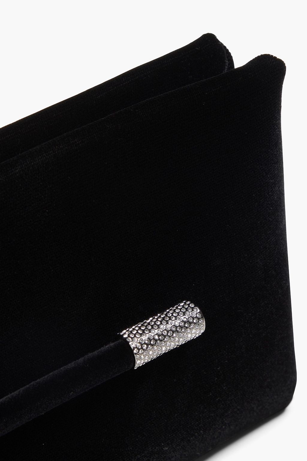 TOM FORD Embellished velvet clutch