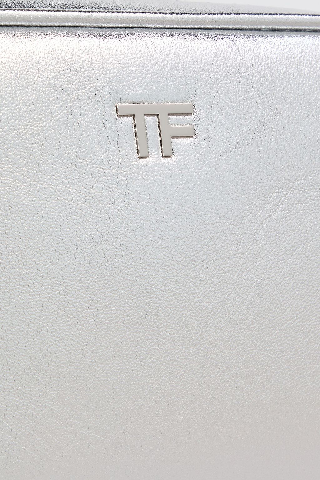 TOM FORD 메탈릭 가죽 크로스바디 백