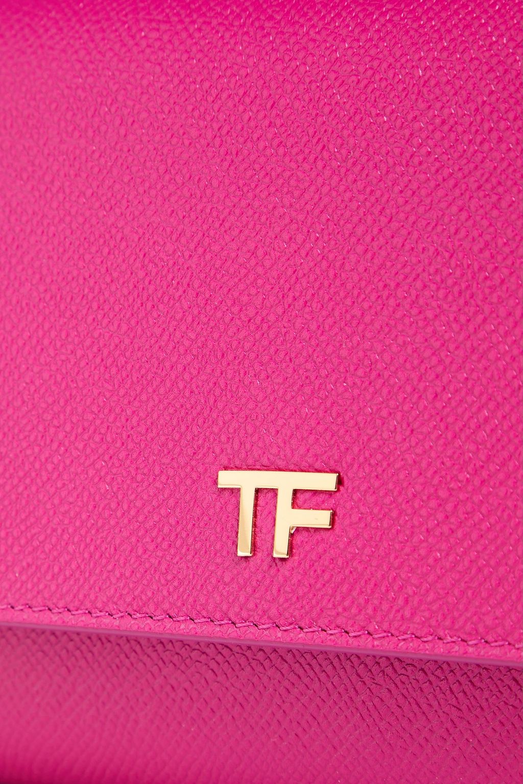 TOM FORD Pebbled-leather cross-body bag