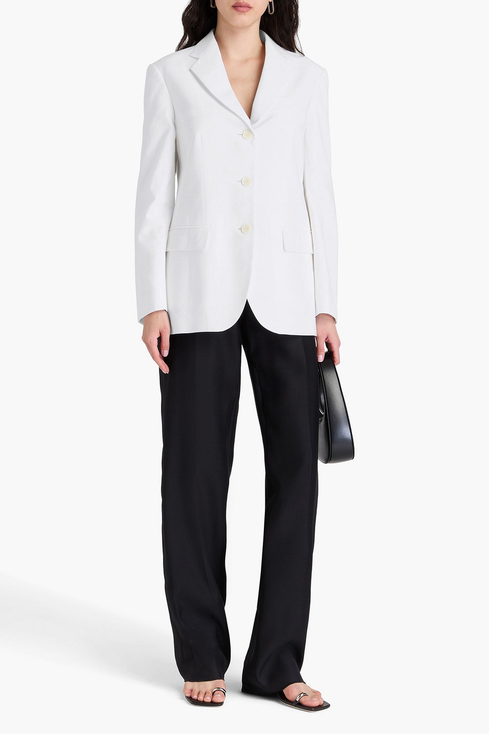 Proenza Schouler Blazer Aus Webstoff In Weiss