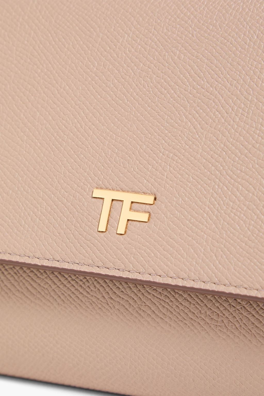 TOM FORD Pebbled-leather cross-body bag