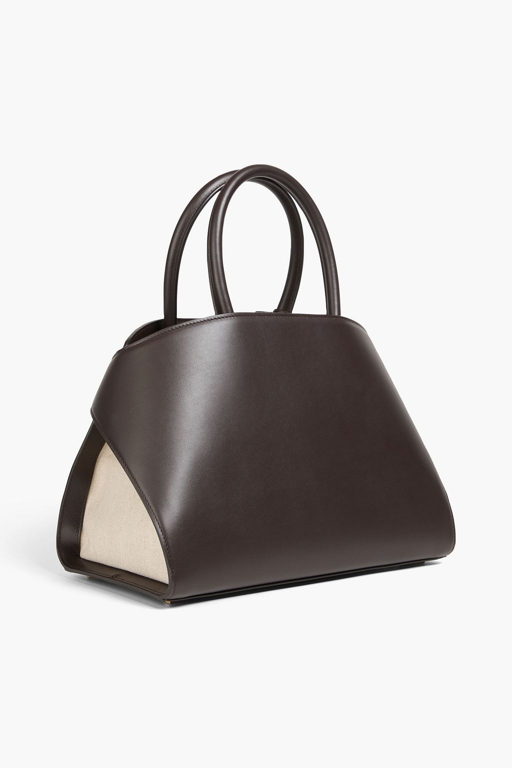 FERRAGAMO Hug canvas and leather tote