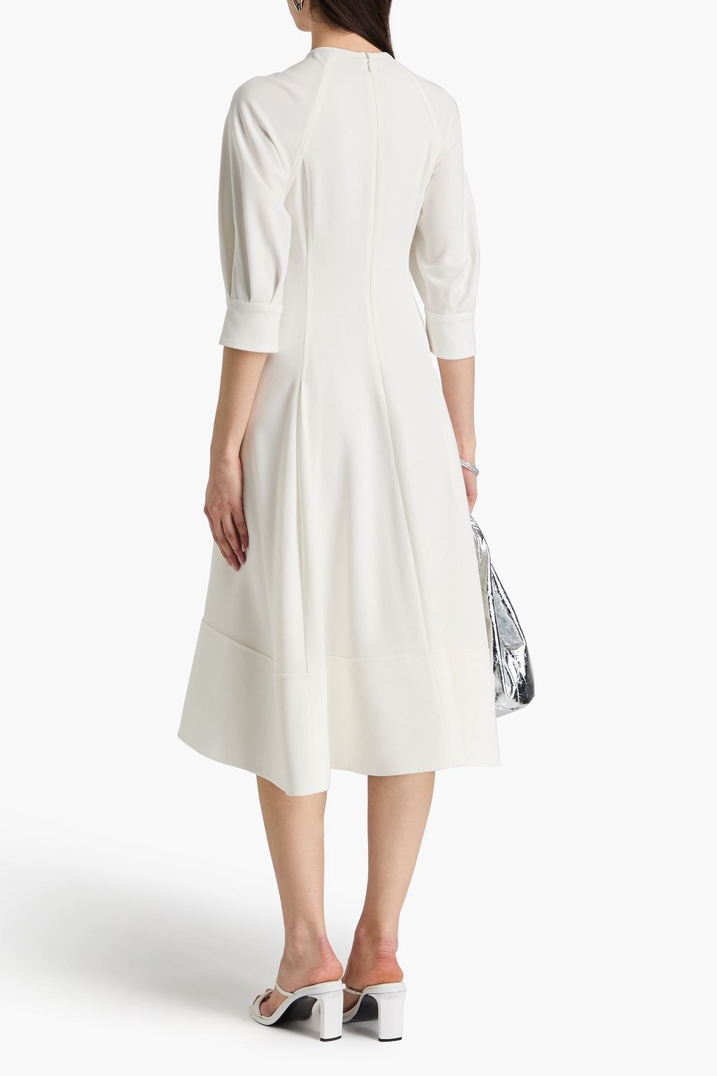 PROENZA SCHOULER クレープ ミディワンピース