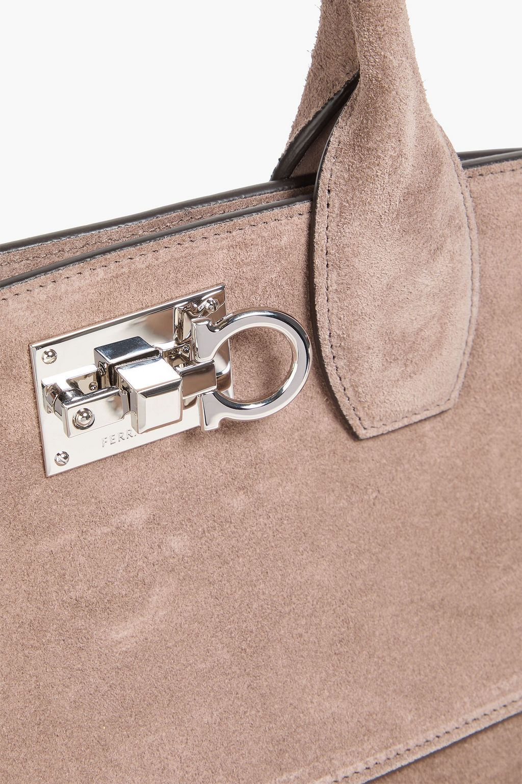 FERRAGAMO Suede tote