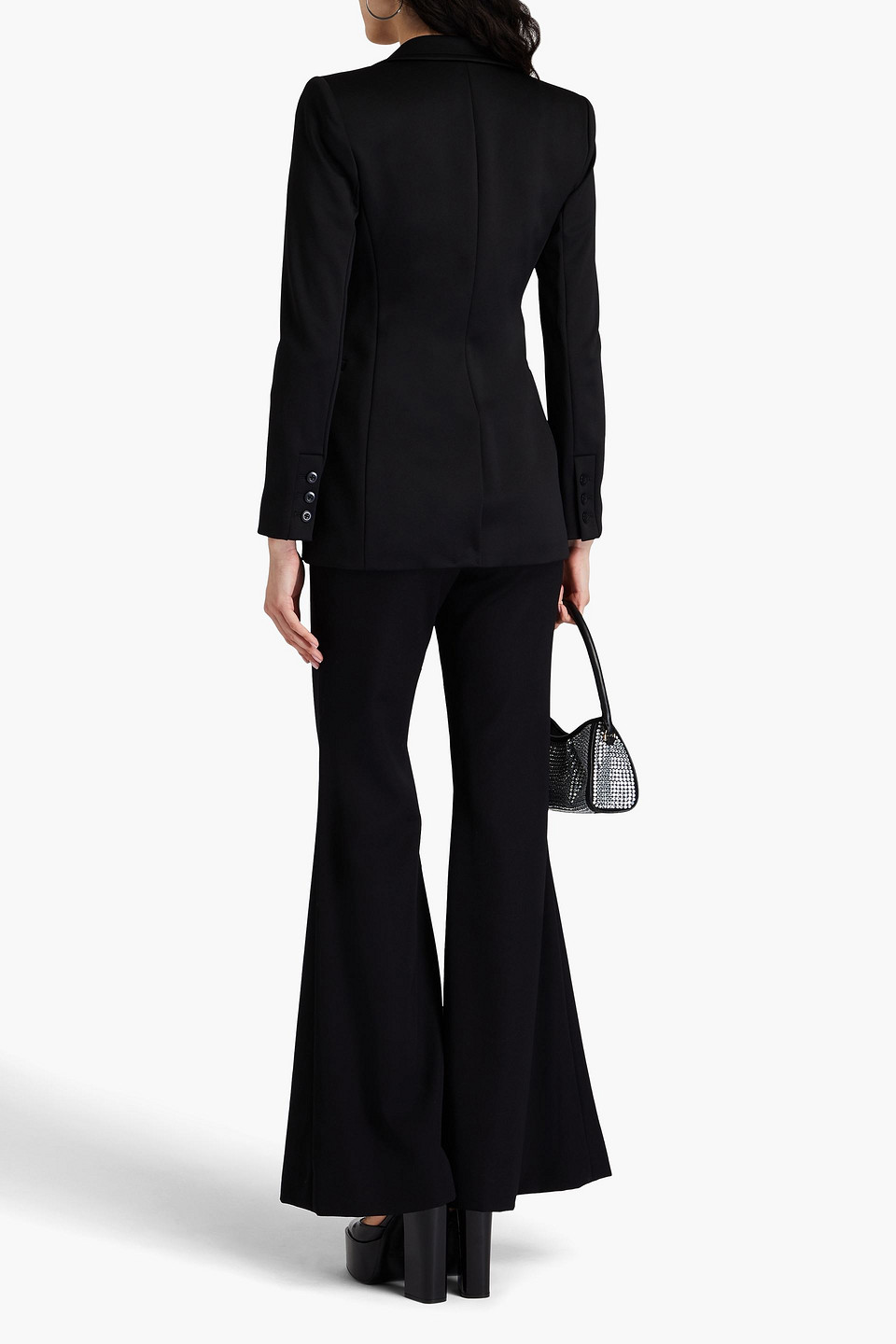 ALICE AND OLIVIA JERSEY BLAZER