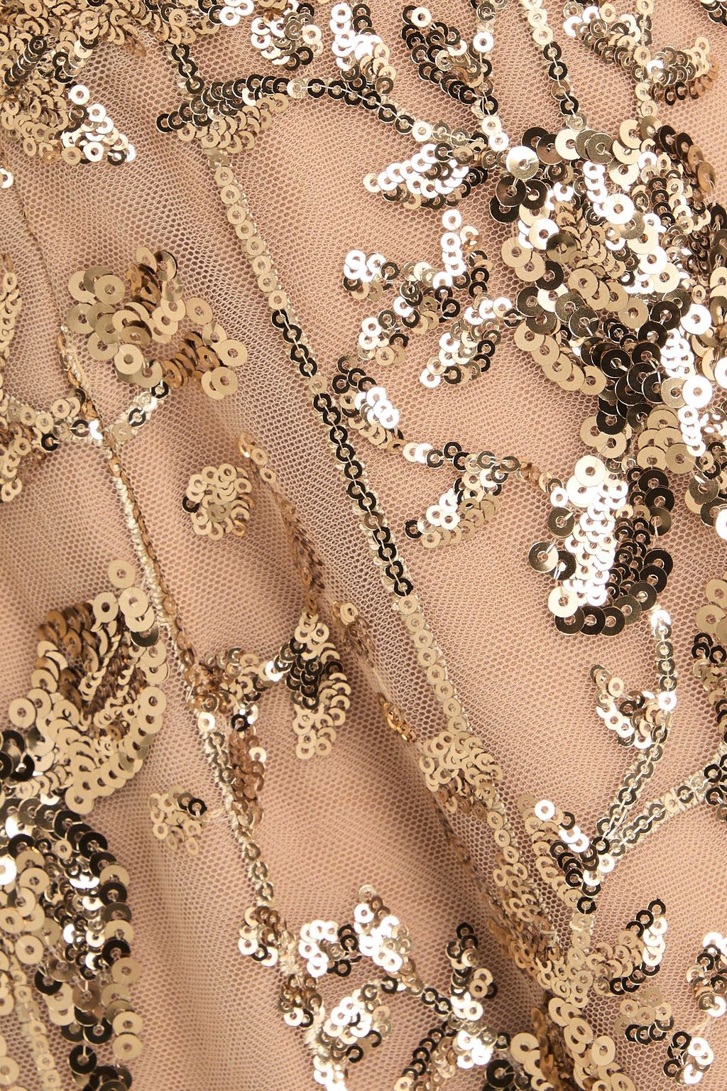 MARCHESA NOTTE Embellished tulle gown