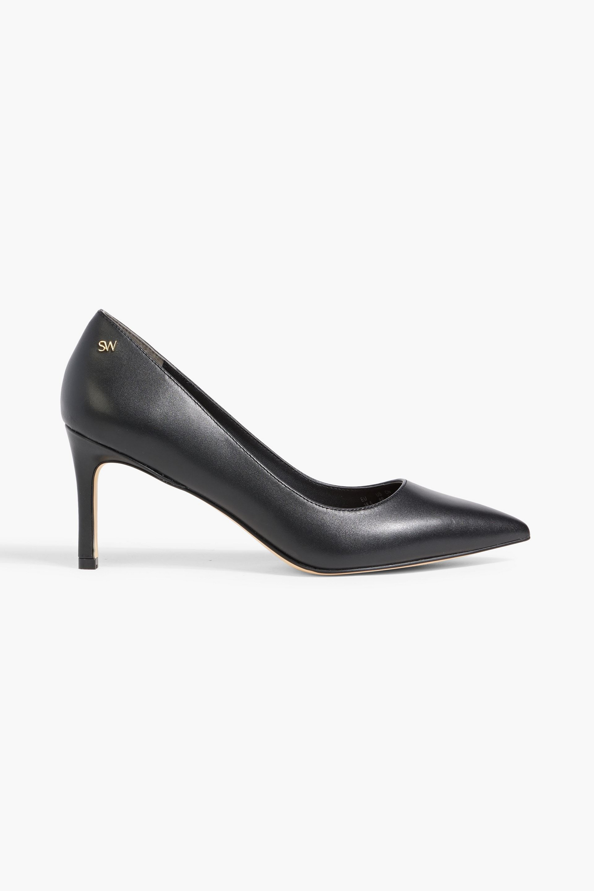 Stuart Weitzman Leigh 75 leather pumps