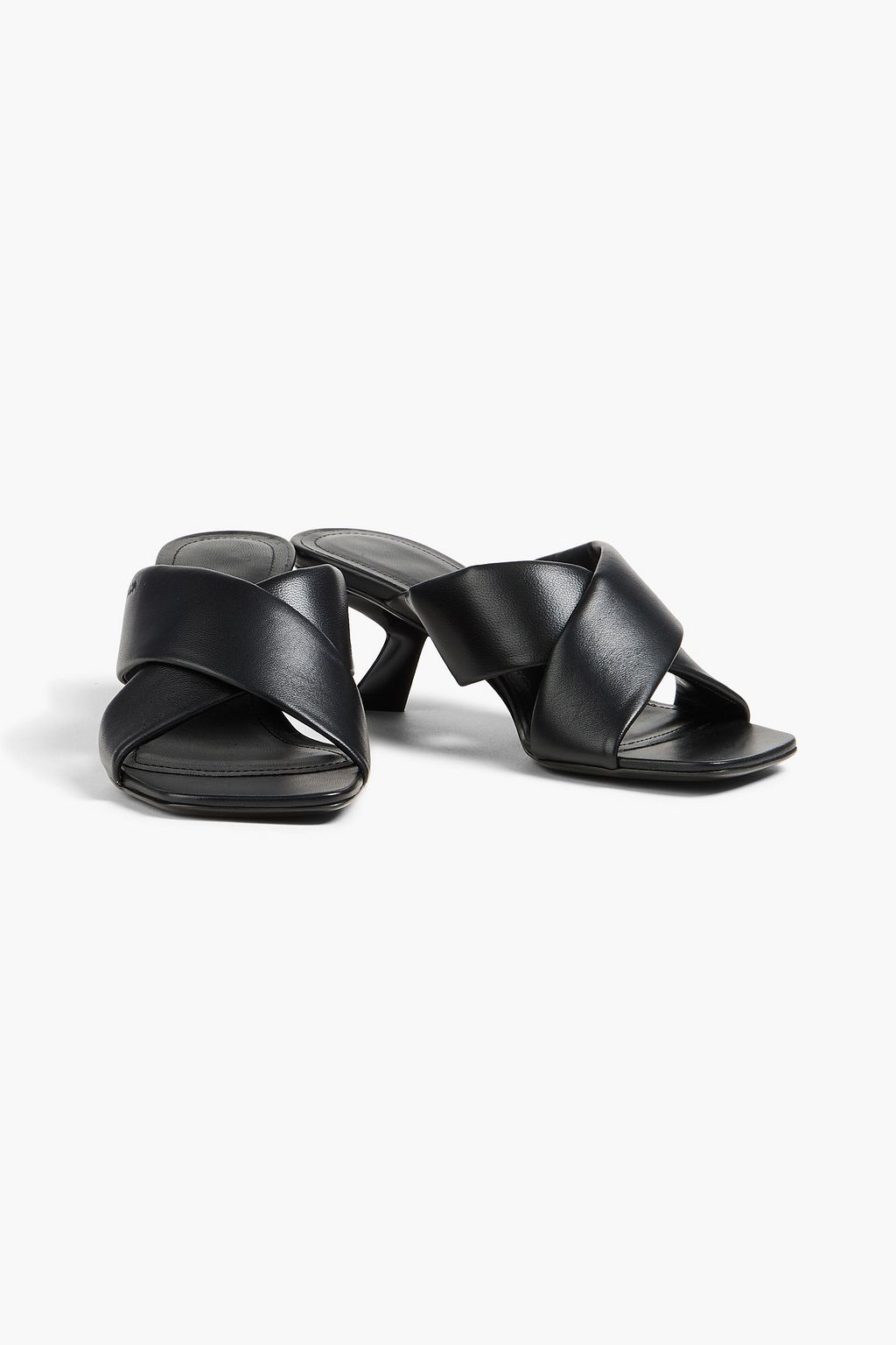 FERRAGAMO 알루드라 가죽 뮬