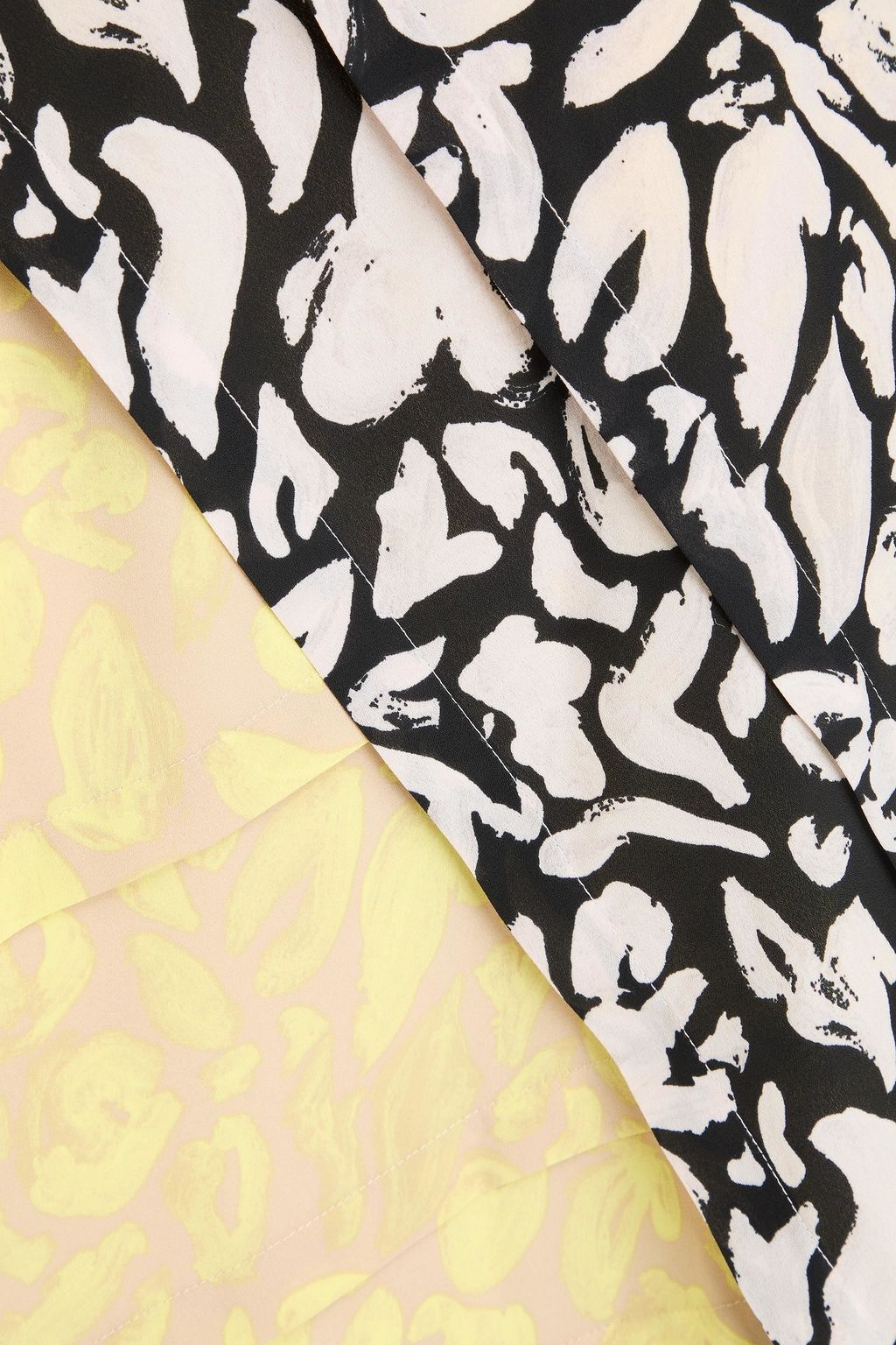 STINE GOYA Etta mehrlagiger Midirock aus Crêpe mit Print