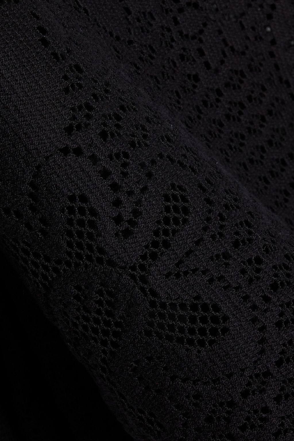 VALENTINO GARAVANI Cotton-blend jacquard midi dress