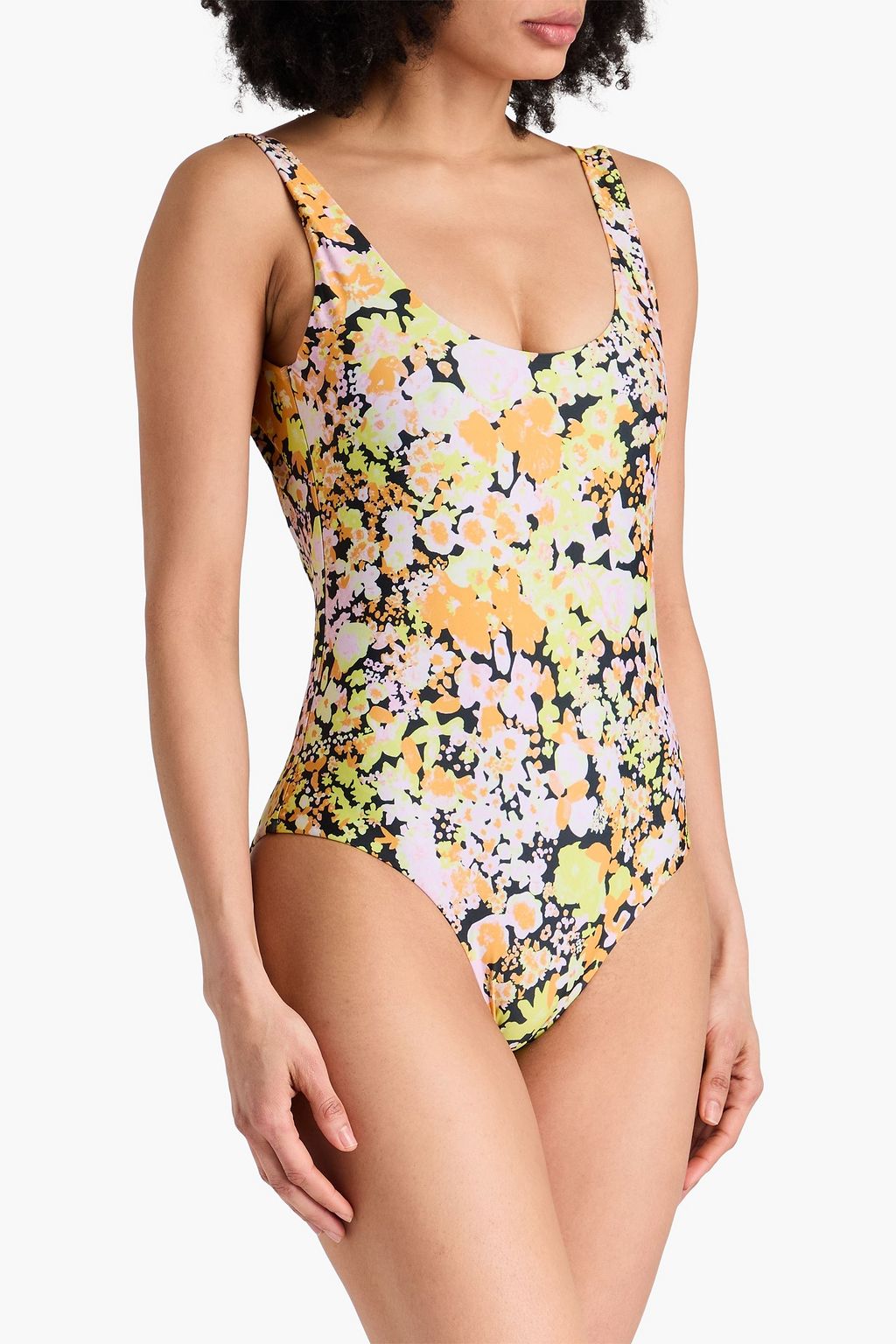 STINE GOYA Angela floral-print swimsuit
