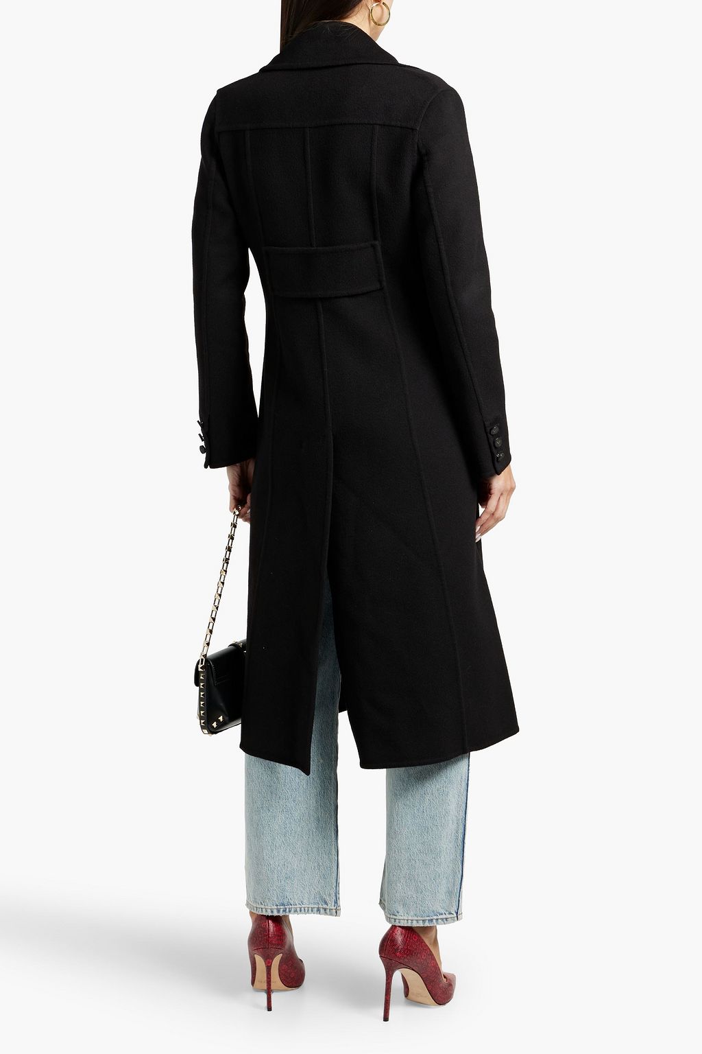 VALENTINO GARAVANI Wool and cashmere-blend felt coat