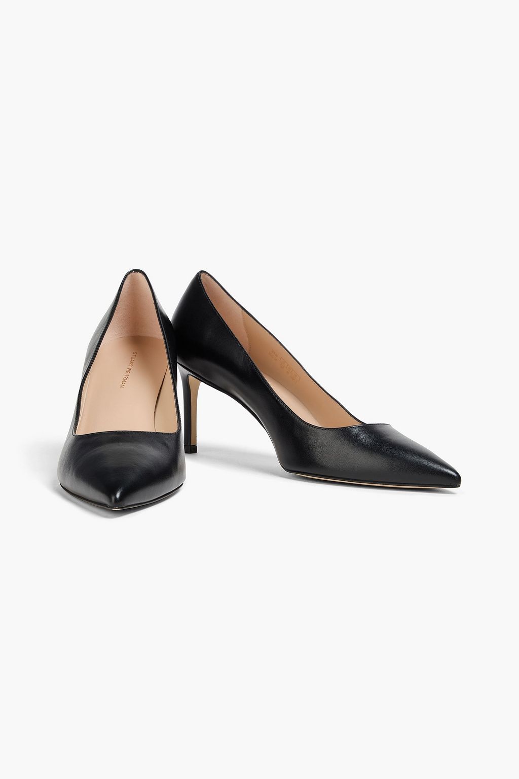 STUART WEITZMAN Leigh 75 パテントレザー パンプス