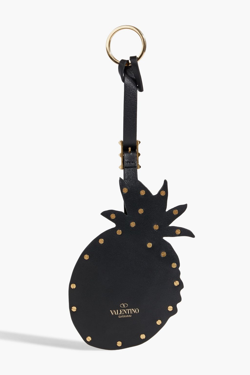 VALENTINO GARAVANI Rockstud leather bag charm