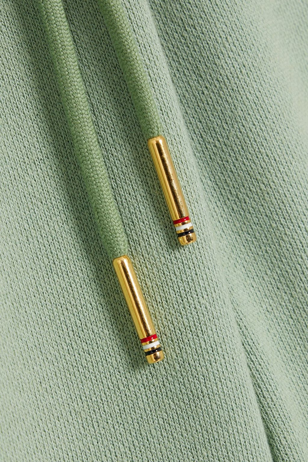 THOM BROWNE French cotton-terry shorts