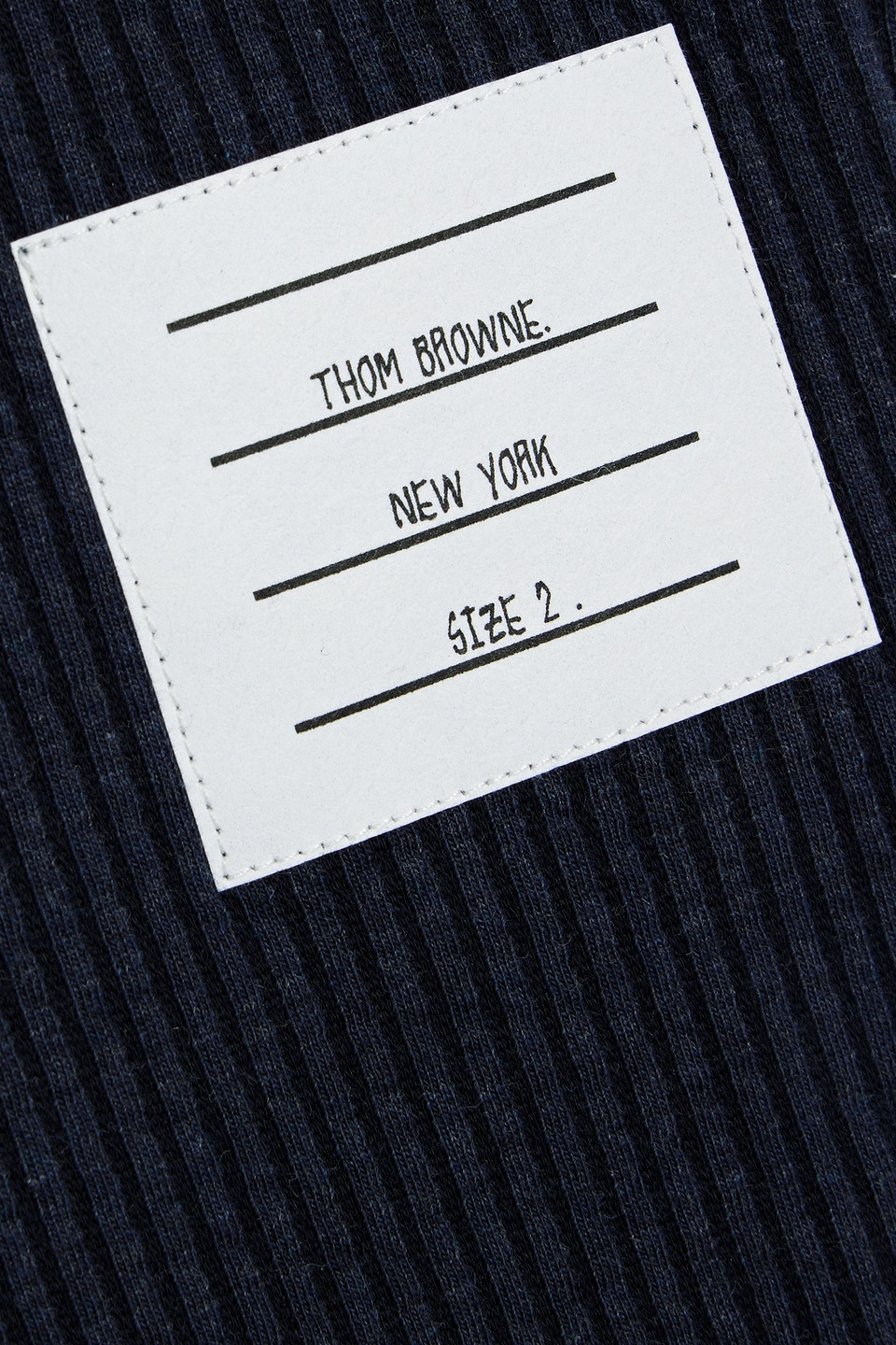 Thom Browne Ribbed Cotton Shorts