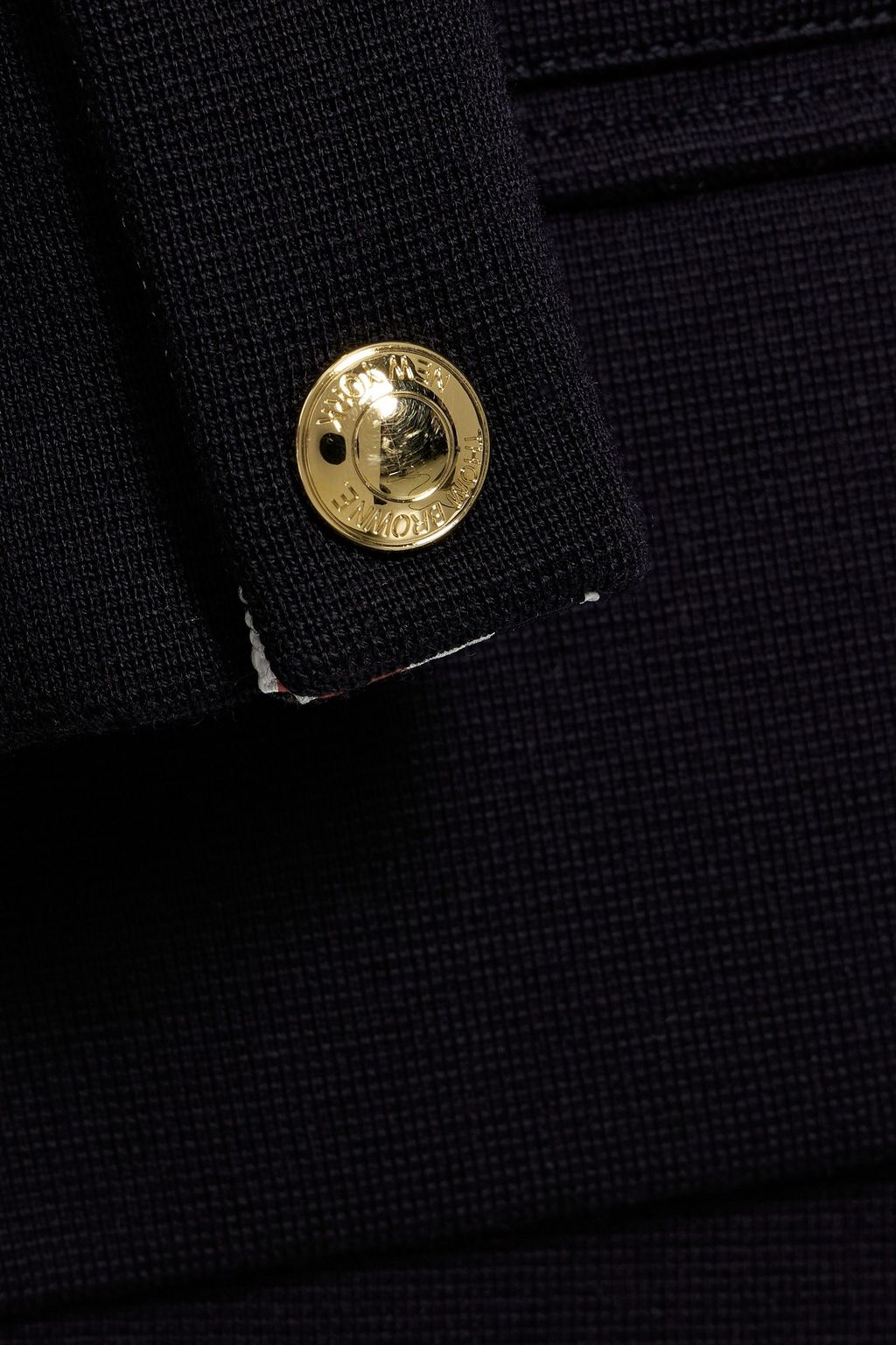 THOM BROWNE Wool hooded jacket