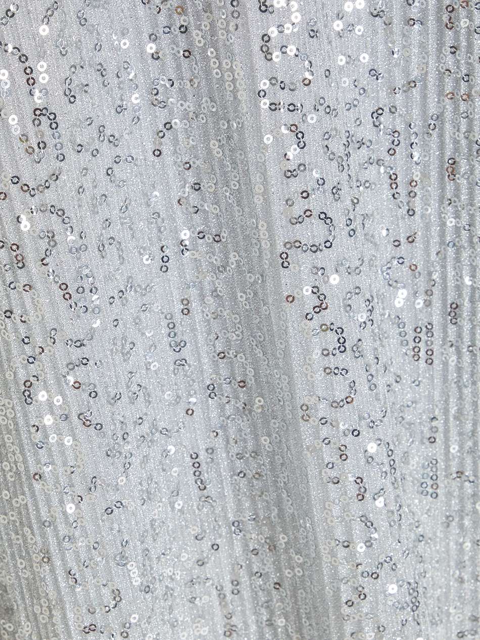 celsia sequined ribbed-knit midi dress
