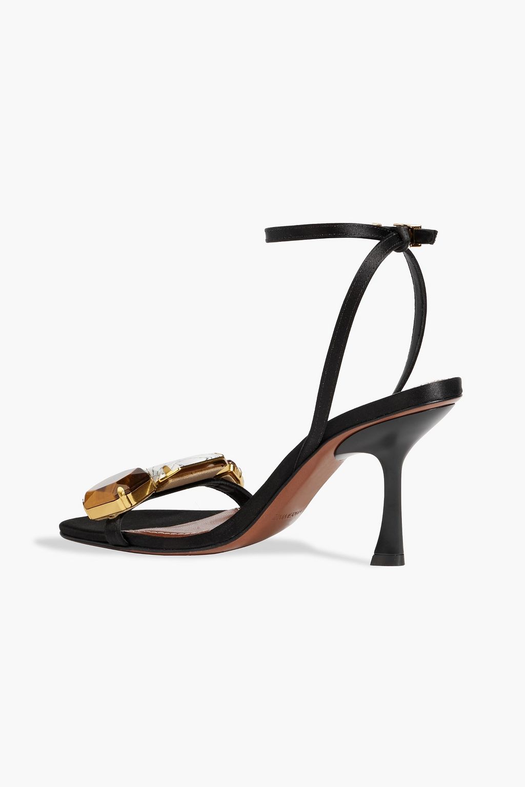 ZIMMERMANN Embellished satin sandals