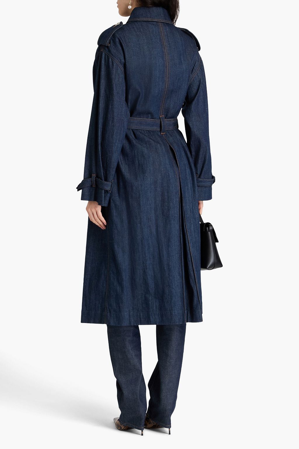 DOLCE&GABBANA Denim trench coat