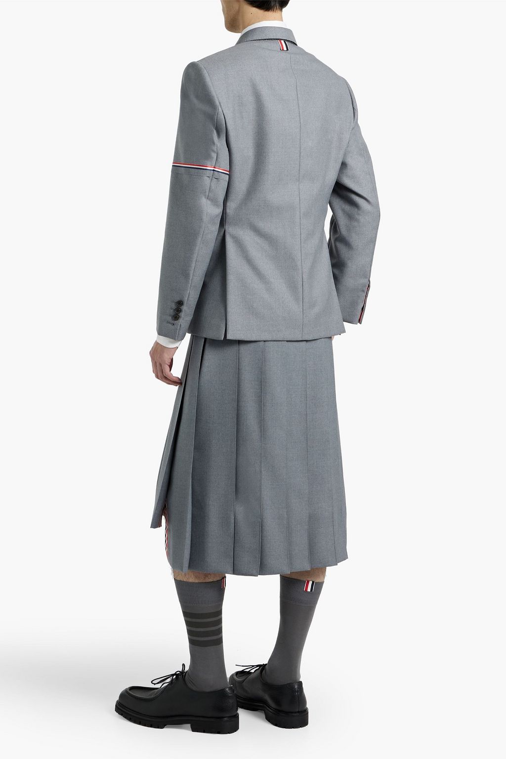 THOM BROWNE Wool-blend twill blazer