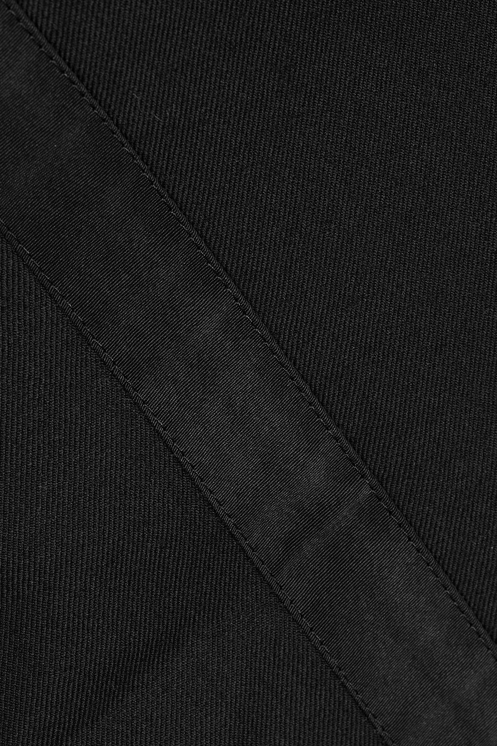 THOM BROWNE Wool-twill pants
