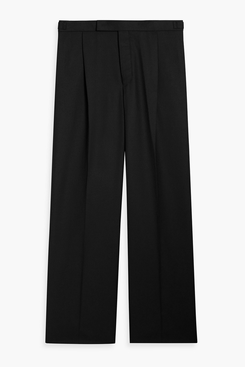 Thom Browne Wool-twill Pants In Black