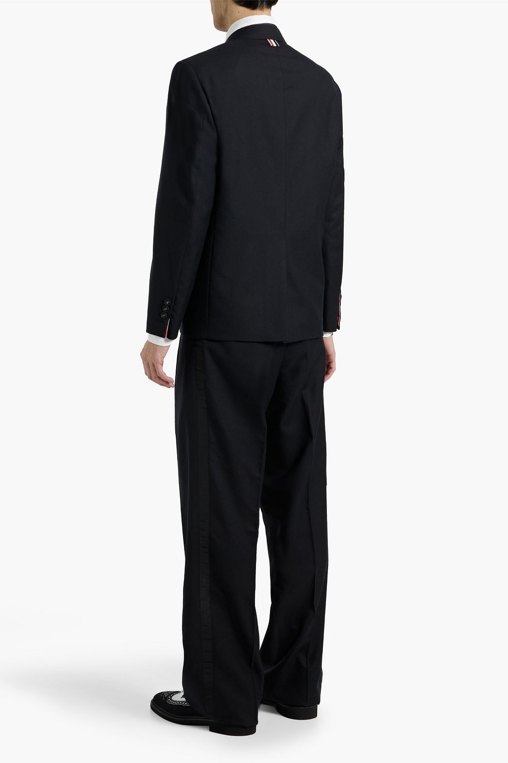 THOM BROWNE Wool-twill blazer