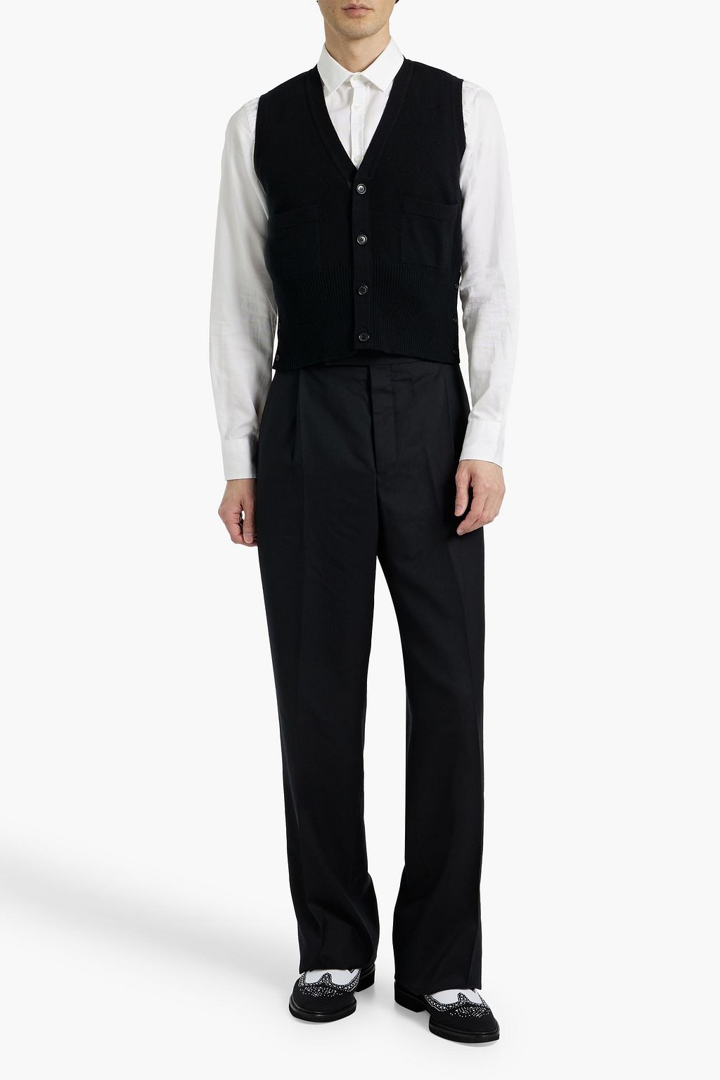 THOM BROWNE Cashmere vest