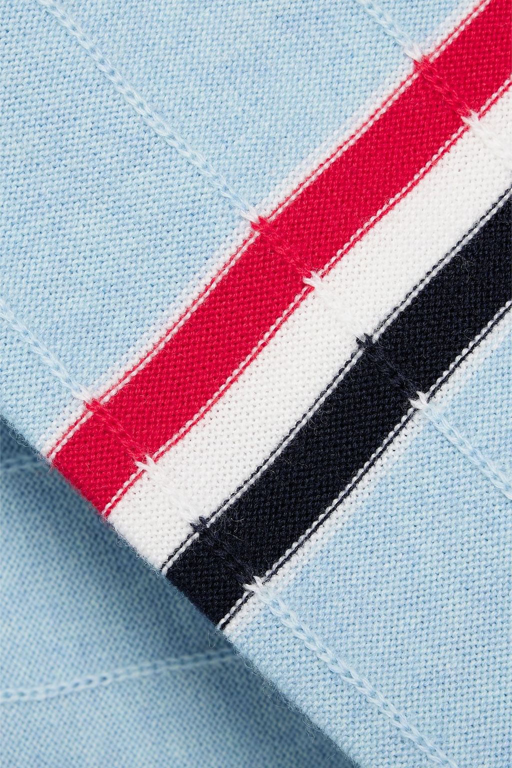 THOM BROWNE Striped wool sweater