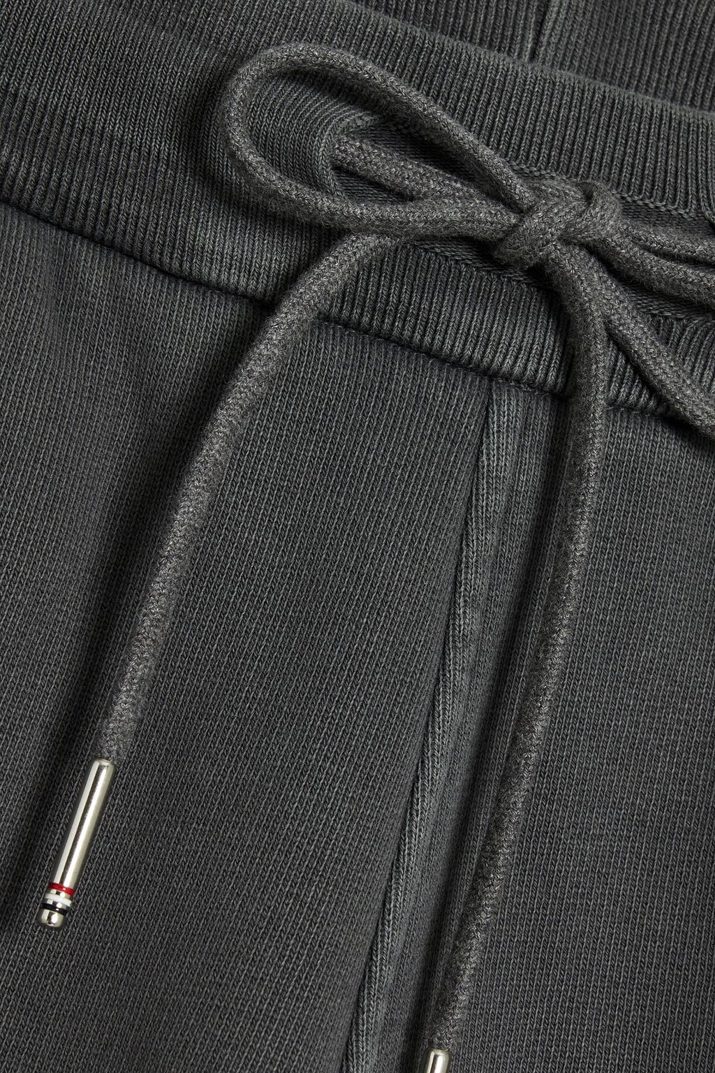 THOM BROWNE French cotton-terry sweatpants