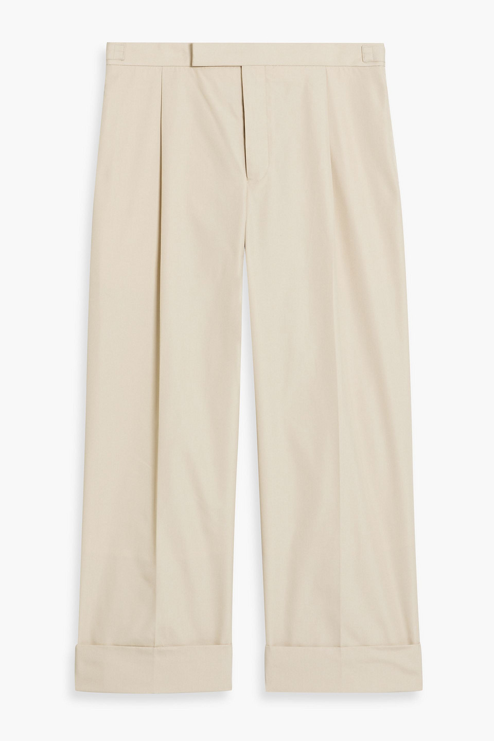 Thom Browne Cropped Grain De Poudre Pants