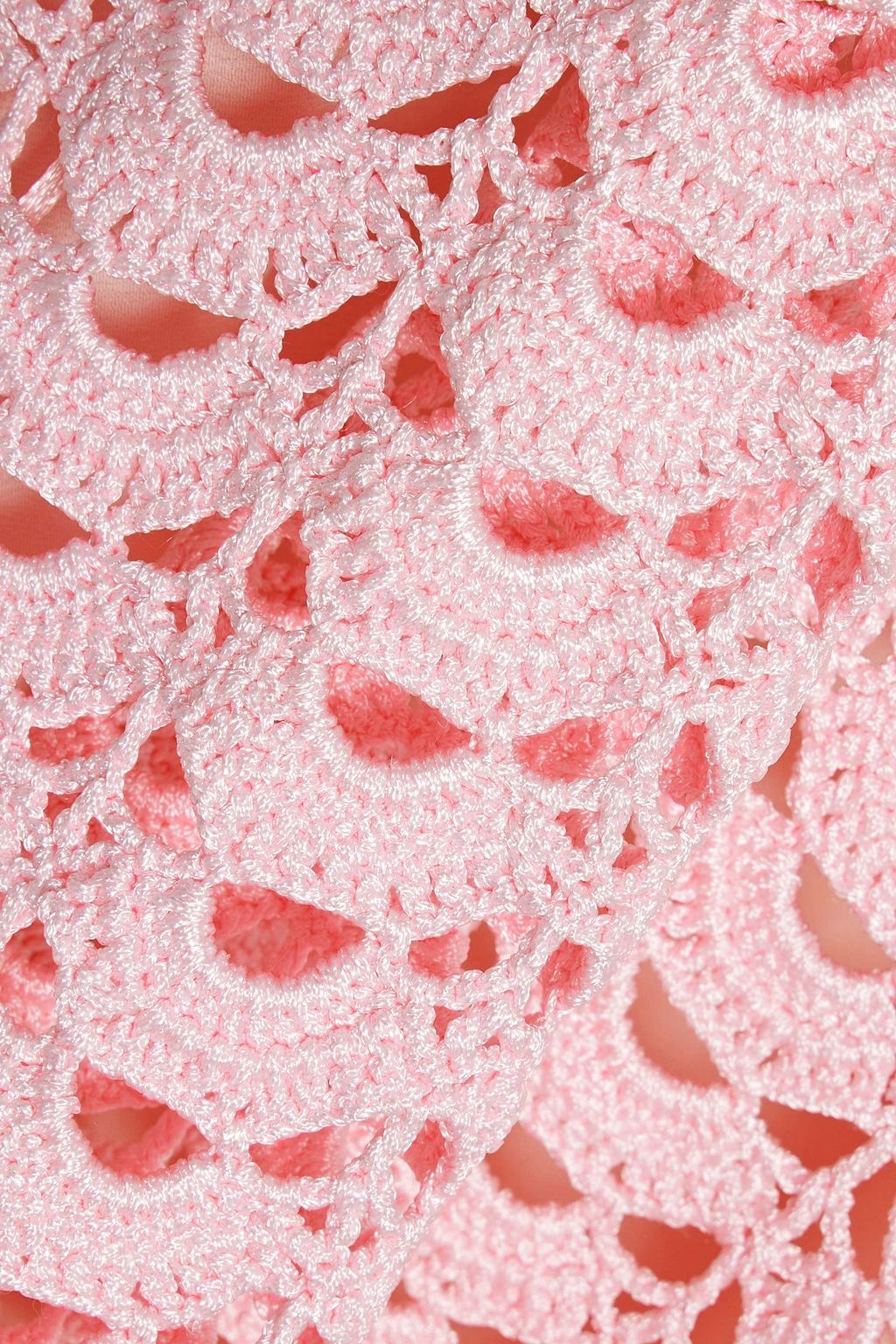 CAROLINA HERRERA Crochet mini dress